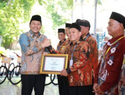 Pemkab Sidoarjo Beri Penghargaan 1.932 Pendonor Darah di HUT ke-80 PMI