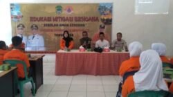 BPBD) Kabupaten Penukal Abab Lematang Ilir menggelar edukasi mitigasi bencana "Sekolah Aman Bencana" di SMP NEGERI 2 Talang Ubi di Desa talang akar, Senin 22 September 2025.