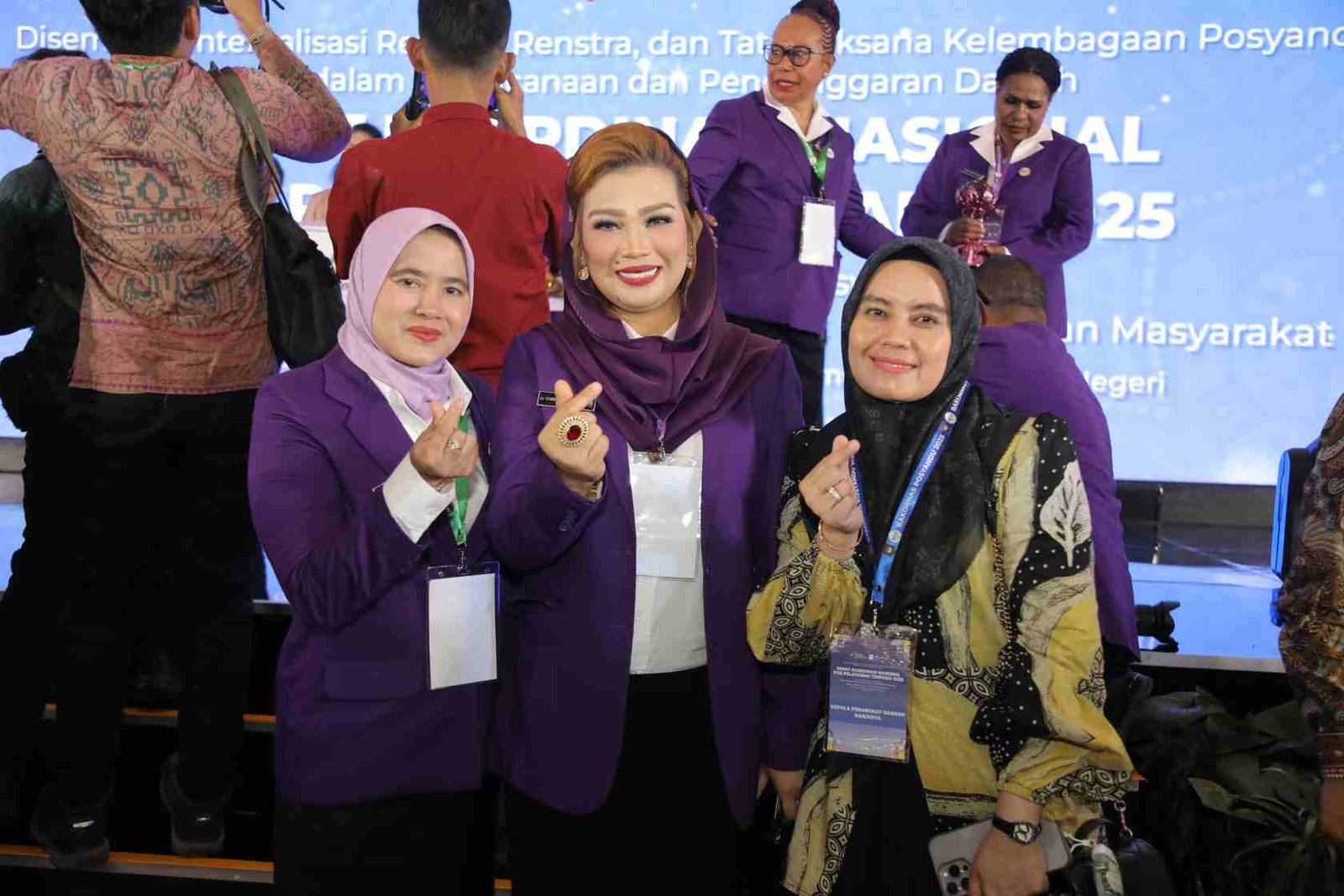 Penguatan Peran Posyandu, Ketua Pembina Posyandu Asahan Hadiri Rakornas 2025