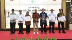 Pemkab Sidoarjo Beri Penghargaan Insan Jurnalis dan Kreator Konten