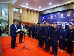 Dilantik Herman Deru, Toha Tohet Resmi Pimpin NasDem Muba 2025-2029