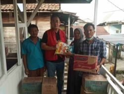 RM Yusuf Indra Kesuma Tunjukkan Kepedulian, Kunjungi dan Bantu Korban Kebakaran di 35 Ilir