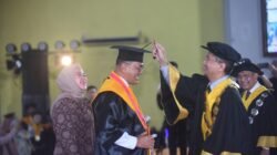 Upacara wisuda ke-180 Universitas Sriwijaya