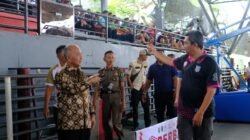 Sekretaris Daerah Apriyadi Kamis (16/10/2025) siang mengecek beberapa venue tempat pelaksanaan Porprov Sumsel XV