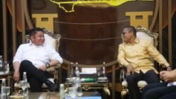 Gubernur Sumatera Selatan Herman Deru saat menerima audiensi Staf Khusus (Stafsus) Kementerian Hukum dan HAM (Kemenkumham) RI, Rabu (1/10/2025).