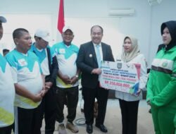 Insan Olahraga Berprestasi PON Aceh-Sumut 2024 Raih Penghargaan dari Bupati Asahan