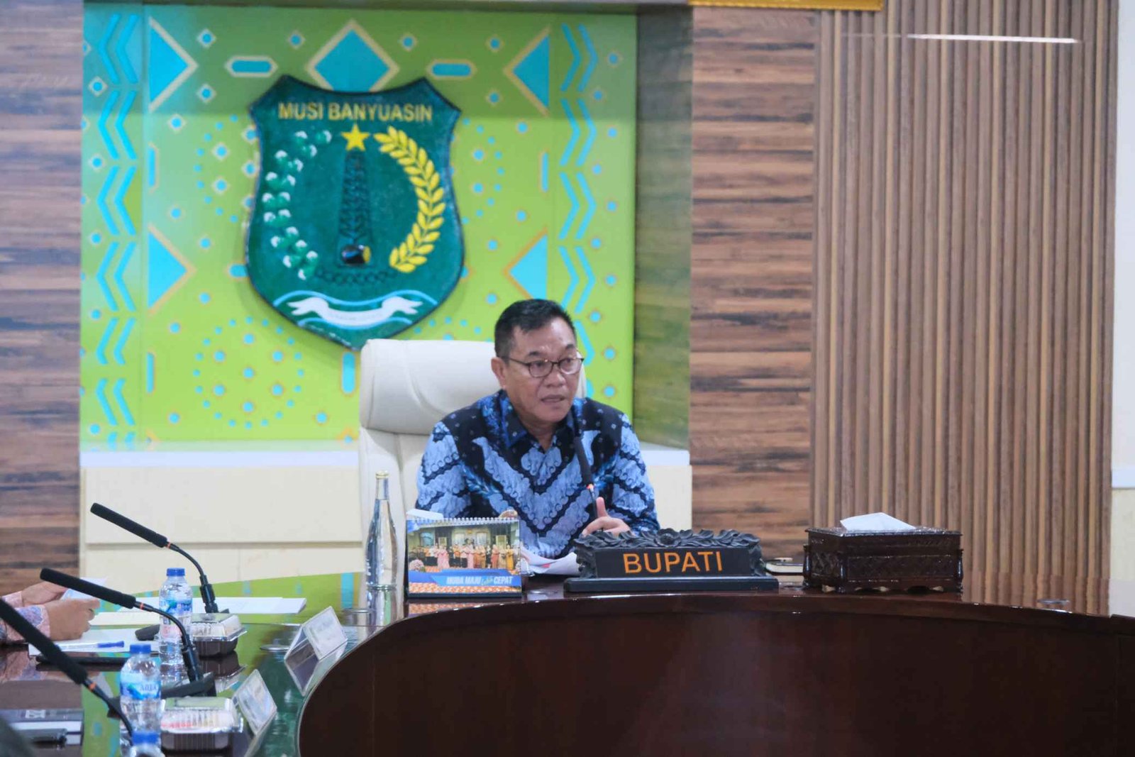 Bupati Muba H.M. Toha Tohet, S.H