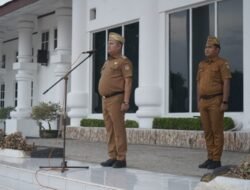 Wakil Bupati Asahan Pimpin Apel Gabungan Awal Bulan Oktober 2025