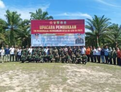 TMMD KE 126 Tahun 2025 Dilaksanakan di Tiga Desa dalam Kecamatan Muara Enim