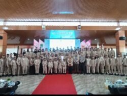 Bupati Asgianto Melepas Kontingen PALI Menuju PORPROV ke XV di Muba