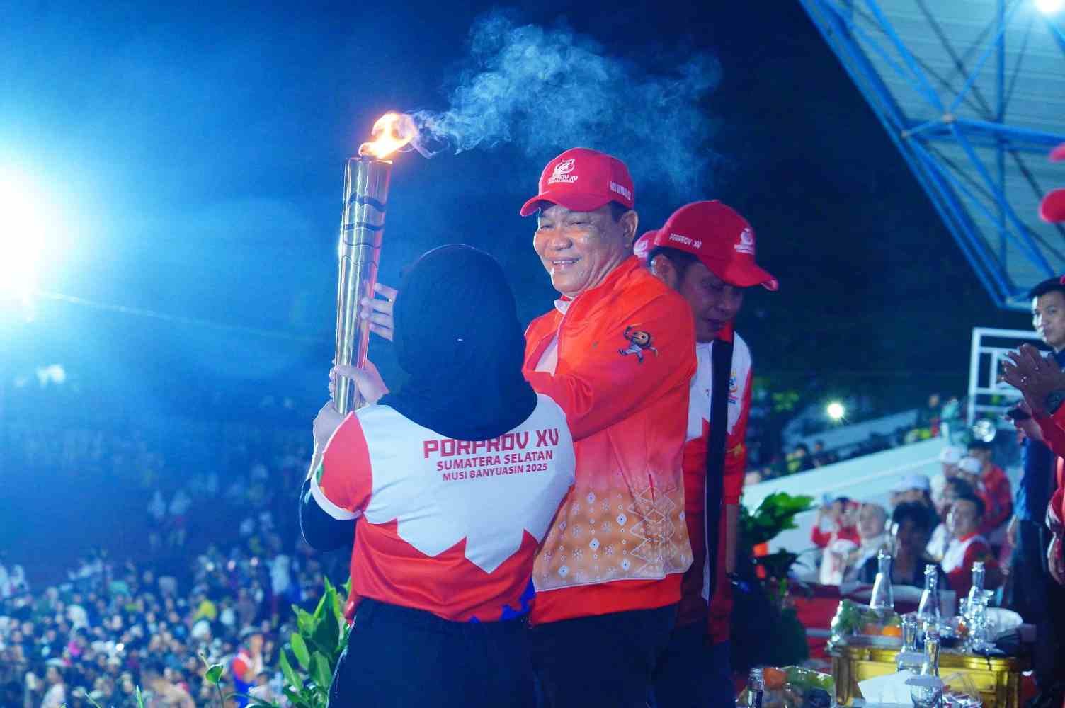 Spektakuler Pembukaan Porprov ke-XV di Muba Berlangsung Meriah