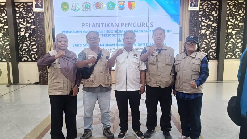Hadiri Pelantikan PWI Sidoarjo, JOSS Serukan Etika dan Kolaborasi di Tengah Arus Digital