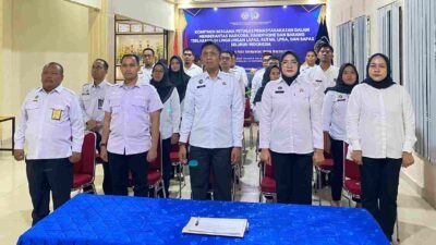 Rutan Kelas I Palembang Ikuti Zoom Penandatanganan Komitmen Bersama Petugas Pemasyarakatan Seluruh Indonesia