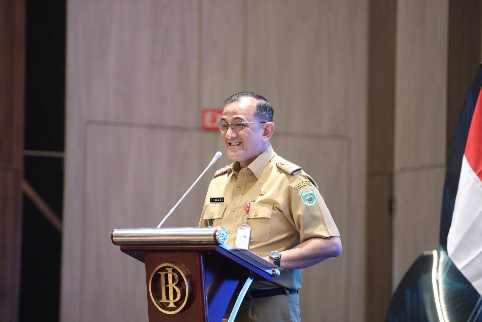 Sekretaris Daerah Provinsi Sumsel, Edward Candra,