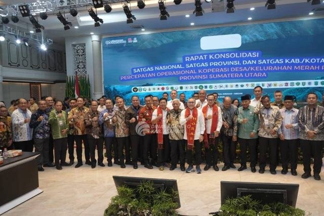 Bupati Asahan Dukung Percepatan Program Koperasi Merah Putih
