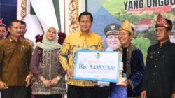 Selamat! Desa Pagardewa Raih Juara I Komdespar Muara Enim