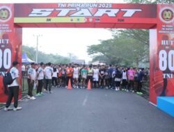 Ribuan Peserta Meriahkan TNI PRIMA RUN di Kisaran, Bersama Rakyat, TNI Kuat