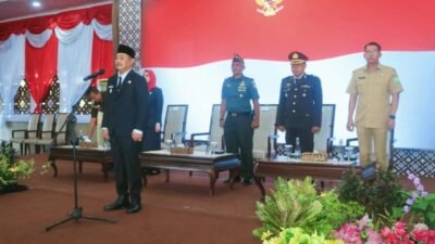 Wabup Muba Kyai Abdur Rohman Husen Pimpin Upacara Peringatan Hari Sumpah Pemuda ke-97