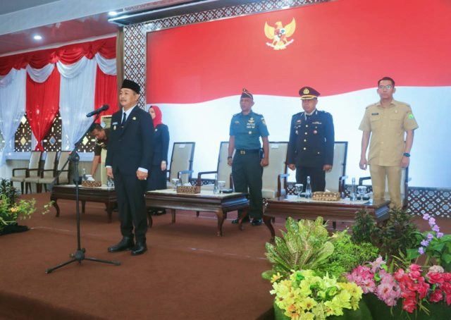 Wabup Muba Kyai Abdur Rohman Husen Pimpin Upacara Peringatan Hari Sumpah Pemuda ke-97
