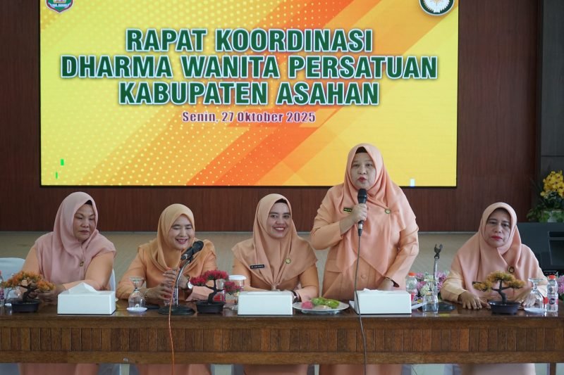 Dharma Wanita Persatuan (DWP) Kabupaten Asahan menggelar Rapat Koordinasi