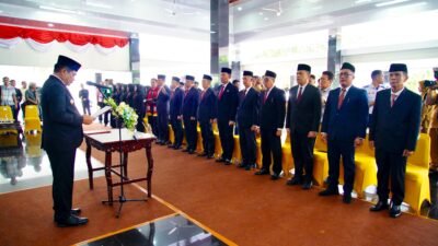 Bupati Muba Lantik Sejumlah Pejabat Pimpinan Tinggi dan Fungsional