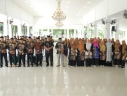 Bupati Asahan Resmi Lepas Kontingen Festival Seni Qasidah Sumut 2025