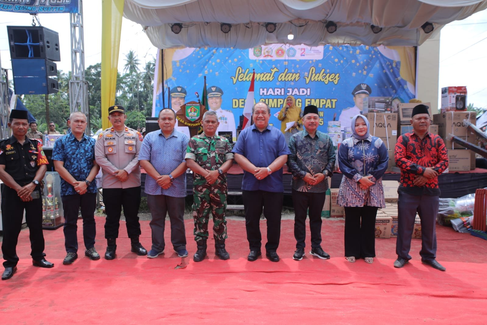 Fun Run Warnai HUT KORPRI Asahan, Donasi Mengalir untuk Korban Bencana