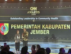 Bupati Jember Raih Penghargaan CNN Berkat Kepemimpinan Progresif di Bidang Kesehatan