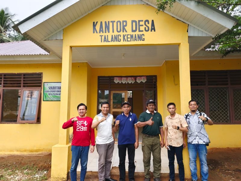 Sat Intelkam Banyuasin Lakukan Monitoring Kamtibmas dan Dana Desa di Talang Kemang