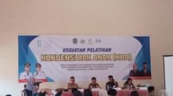 Dinas Pengendalian Penduduk, Keluarga Berencana, Pemberdayaan Perempuan dan Perlindungan Anak (DPPKBPPPA) menggelar Pelatihan Konvensi Hak Anak