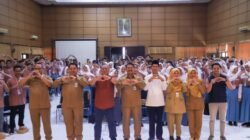 Sosialisasi Pencegahan Pernikahan Dini dan Stunting bagi Pengurus OSIS SMA/SMK/MA se-Kabupaten Jember, yang digelar di Aula Dinas Pendidikan, Selasa (11/11/2025). 