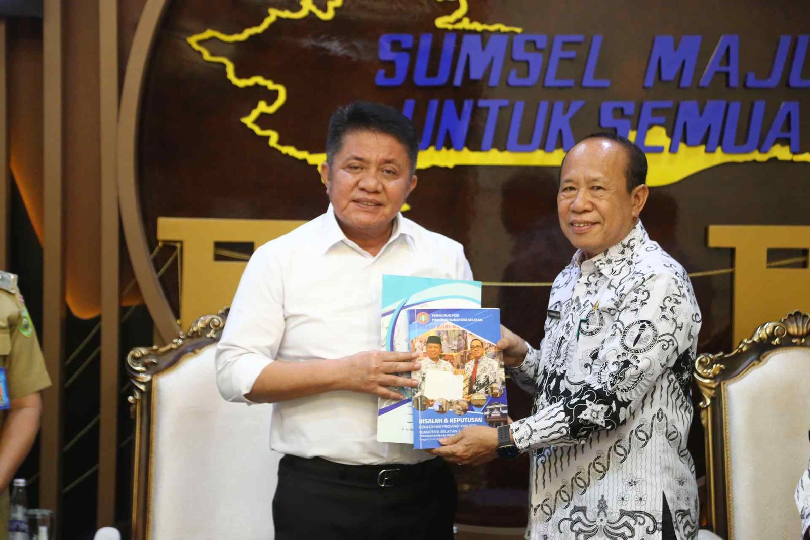 PGRI Sumsel Tunjuk Gubernur Sebagai Pembina