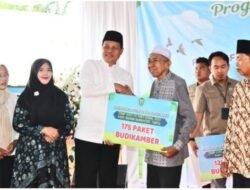 Sinergi Program GSMP, Bupati Salurkan 500 Paket Budikamber ke Panti Asuhan