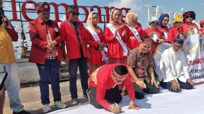 Destinasi Lawang Borotan jadi Saksi Dukungan Seniman Palembang bagi Ratu Sinuhun