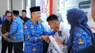 Walikota Ratu Dewa Apresiasi Program “Pelajar Jadi Walikota” Yang di Gagas Oleh Radar Palembang