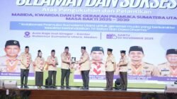 Pengukuhan dan Pelantikan Mabida, Kwarda, dan LPK Gerakan Pramuka Sumut