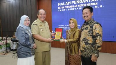 Penuh Rasa Kekeluargaan, Pemkab Asahan Lepas Ketua PN Kisaran