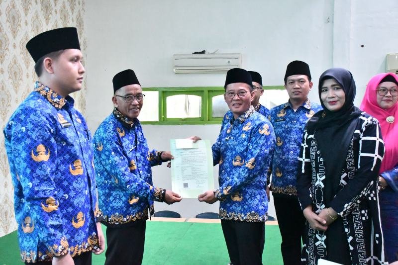 280 PPPK Kemenag Sumsel Terima SK