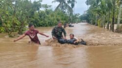 TNI Kodim 0108/Agara di Garis Depan Banjir, Menjemput Warga, Menyelamatkan Asa