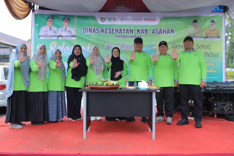 Peringatan Hari Kesehatan Nasional (HKN) ke-61 di Kabupaten Asahan