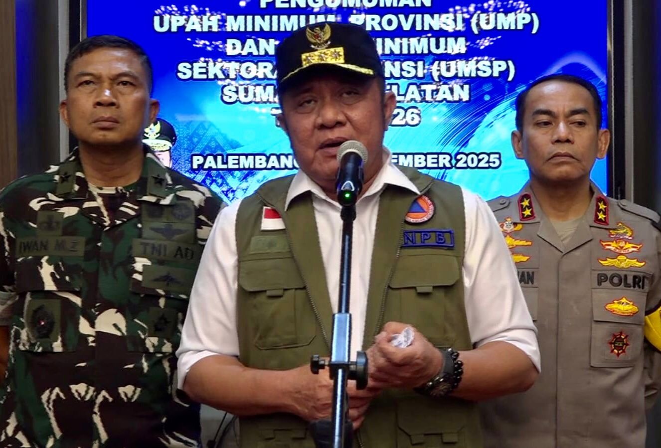 Gubernur Sumatera Selatan (Sumsel), Herman Deru