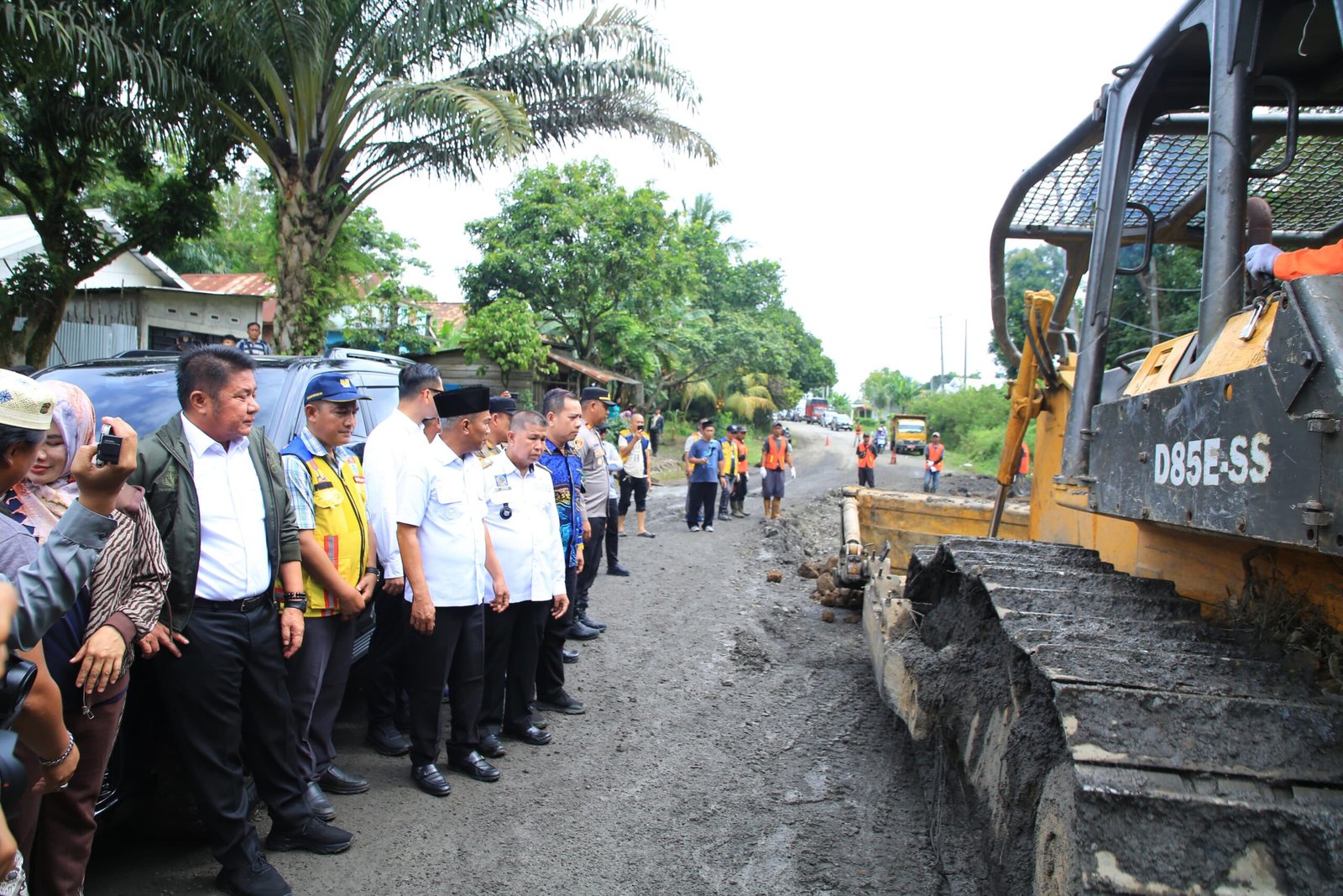 Gubernur Herman Deru Tinjau Jalan Rusak Sekayu–Lubuklinggau