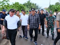 Bupati Muba dan Gubernur Sumsel Tinjau Jalan Sekayu–Lubuklinggau, Perbaikan Dijadwalkan Awal 2026