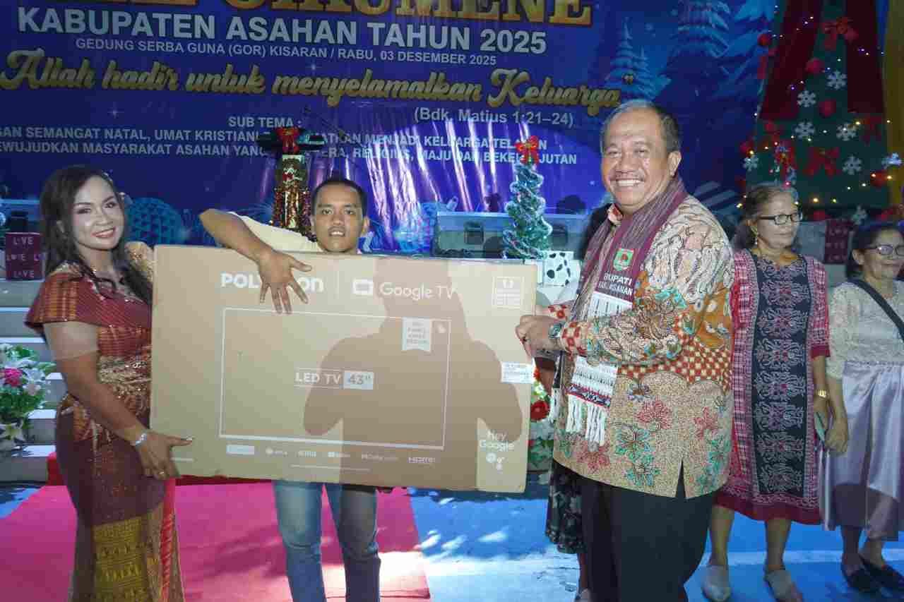 Natal Oikumene Asahan 2025, Sukacita Bersama Harmoni untuk Semua