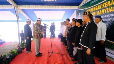 Bupati Muba Kukuhkan Paguyuban Pasundan dan Salurkan Bantuan Sosial