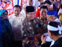 Bupati Muba Tinjau Penyaluran Makanan Bergizi Gratis di Plakat Tinggi