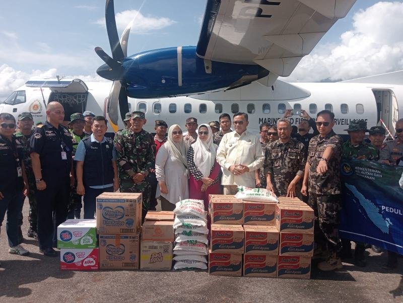 KKP RI Salurkan Bantuan ke Aceh Tenggara untuk Korban Banjir
