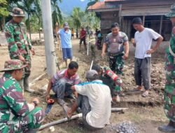 Permintaan Masyarakat, Pipanisasi Air Bersih Bantuan Bagi Korban Banjir Dipasang