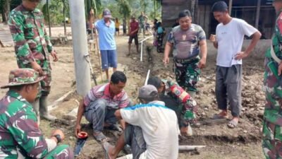 Permintaan Masyarakat, Pipanisasi Air Bersih Bantuan Bagi Korban Banjir Dipasang