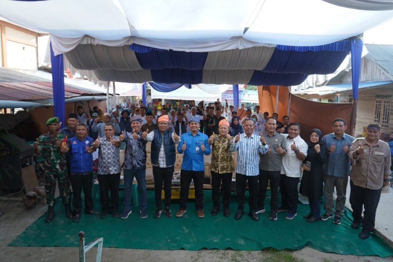 Sosialisasi Pembangunan Kampung Nelayan Merah Putih di Desa Pematang Sei Baru